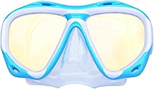 Diving Goggles Freedom Diving Goggles Tempered Glass Snorkeling Masks for Snorkeling SwimmingBlue