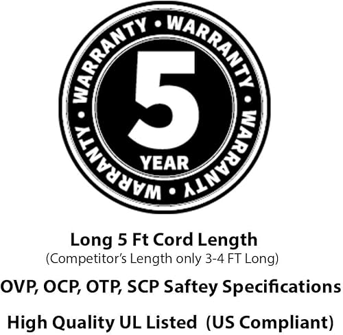 Miniatura 3 de Omnihil Cable de alimentación de CA compatible con mini proyector inalámbrico, CiBest Android 4.4 Smart Pico WiFi LCD LED proyector 1200 lúmenes