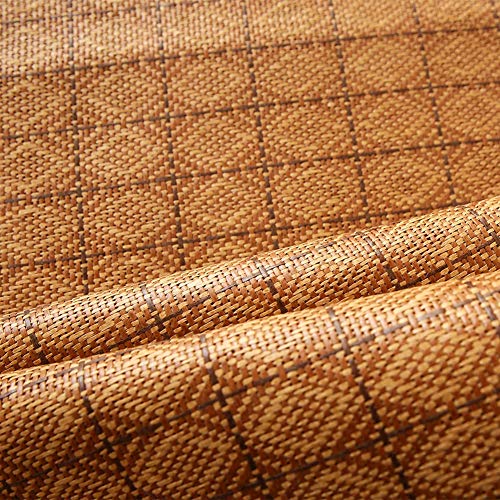Tefola Summer Sleeping Mat, Foldable Soft Rattan, Rattan Mat, Summer Rattan Mattress, Breathable Summer Bedding for School Dormitory at Home (80 * 195cm) - 7