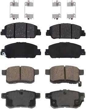 SureStop Brake Pad Set Compatible with Honda Accord 2013-2017