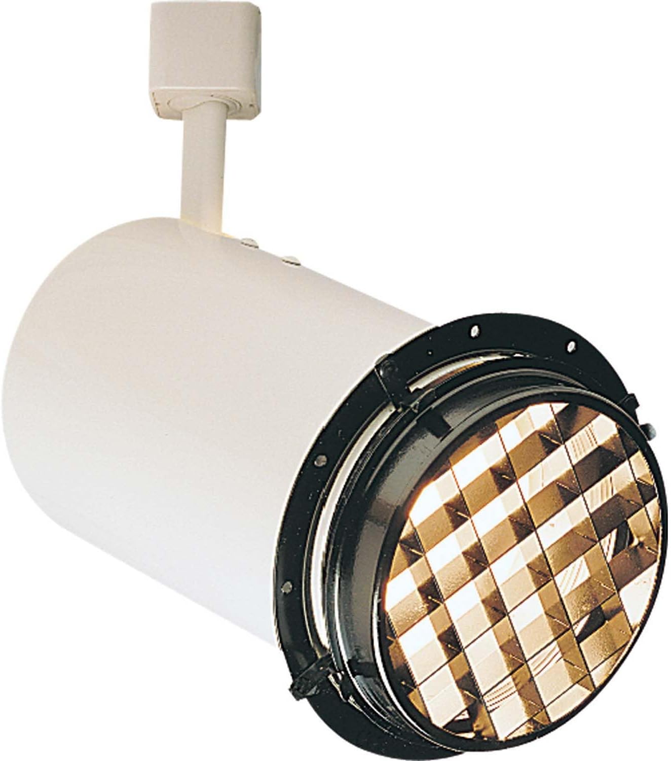 Nora Track Light NT-343 - Black - Track Head Louver - R40/PAR38 - Compatible with Halo Track