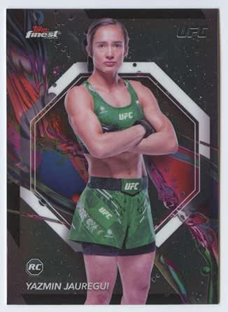 Amazon.com: 2024 Topps Finest UFC #85 Yazmin Jauregui RC Rookie Card