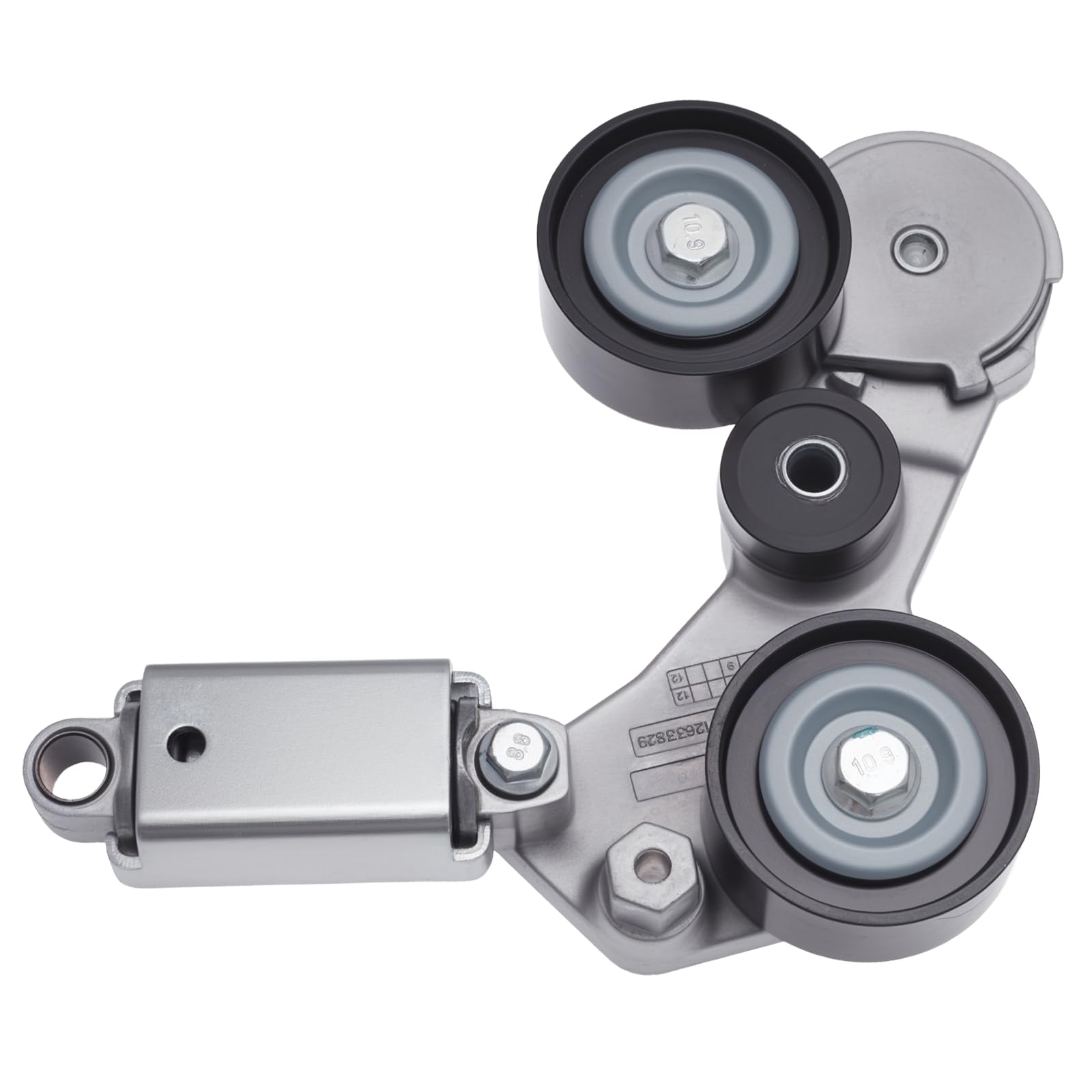 TUCAREST 12663047 (For L4-2.4L ELECTRIC/Petrol Only) Accessory Drive Belt Tensioner Pulley Assembly Compatible With 2012-2016 Bu-ick Lacrosse Regal /2013-2014 Chevy Malibu Eco [# 12655192]