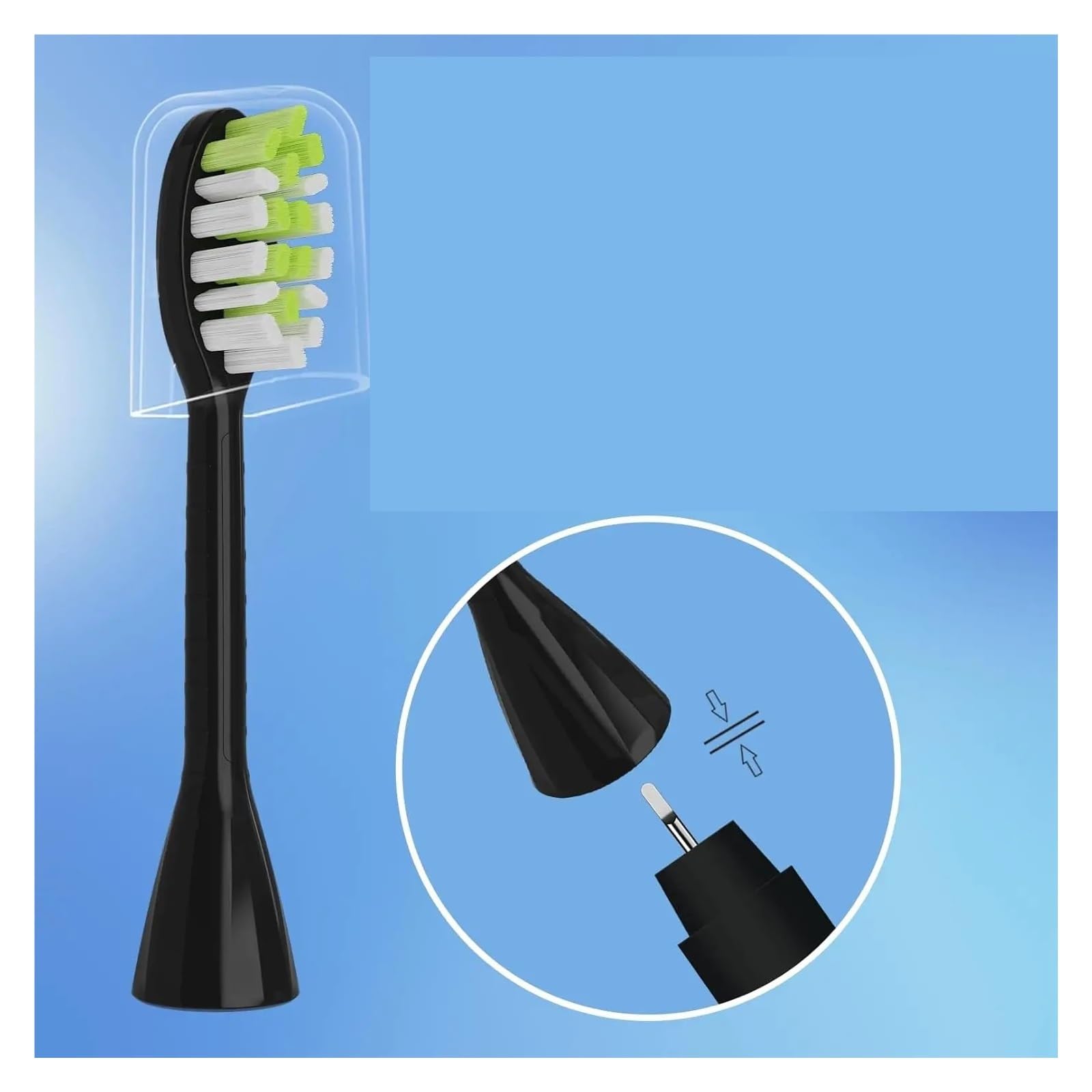 Testine di ricambio for spazzolino, compatibili con Philips, HY1200/06