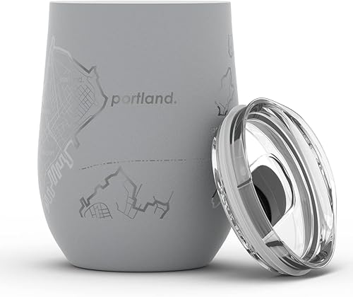 Vista 1164 de Well Told Lexington Kentucky Map - Vaso de vino aislado con grabado de mapa de Kentucky, taza de acero inoxidable grabada (12 onzas, verde domingo)