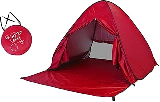 Tenda pop-up, barraca de praia, barraca portátil, proteção solar, proteção solar, barraca instantânea abrigo solar barraca de acampamento para praia, família, acampamento, piquenique, caminhada