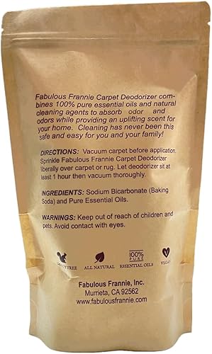 Miniatura 7 de Fabulous Frannie All Natural Ingredients No Synthetics Lemon - Refrescante de alfombra con aroma a lavanda, hecho con aceites esenciales puros, 13