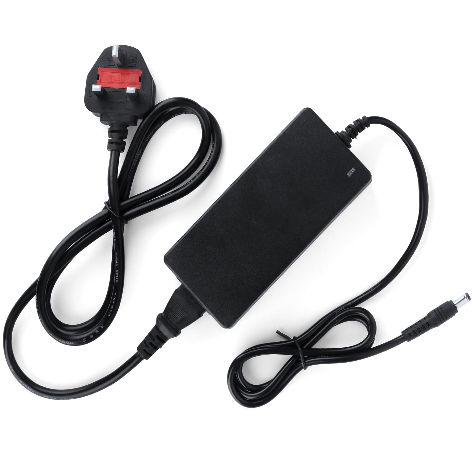 24V 5A DC Power Supply Adaptor,AC 100-240V to DC 24V 120W Converter Adapter Driver Transformer,5.5mm x 2.5/2.1mm Jack UK Plug for Led Strips,LCD Monitors,CCTV Camera