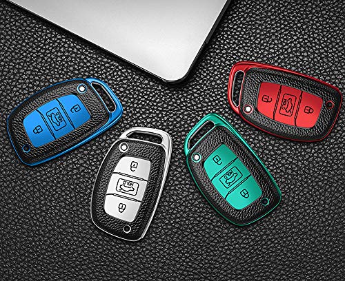 ontto Autosleutel hoes cover voor Hyundai IX20 IX30 IX35 I10 I40 Tucson Santa Fe Ioniq Kona Accent YC Sonata sleutelhoes… - Image 8