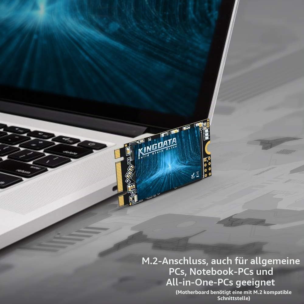 SSD M.2 2242 256GB Ngff Internal Solid State Drive 1TB 500GB 250GB 120GB for Desktop Laptops SATA III 6Gb/s High Performance Hard Drive (256GB, M.2 2242)