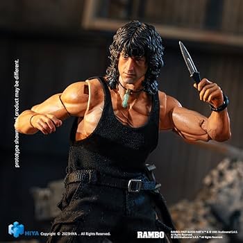 その他 First Blood Amazon.co.jp: [AC]HIYA TOYS 1/12 Stallone First Blood Rambo