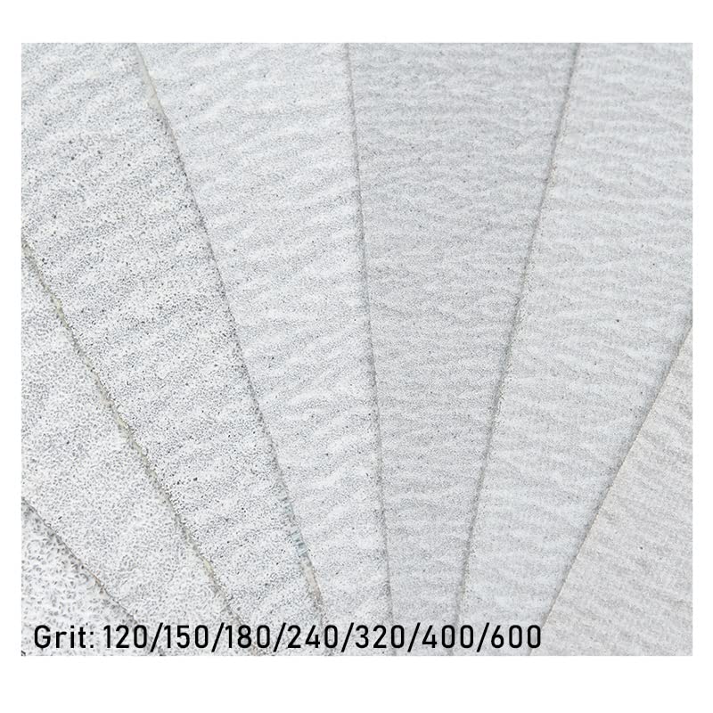 Rouleau Papier émeri Namvo - Grains 150, 240, 320, 400 - Polissage Métaux/bois - 25mm X 6m