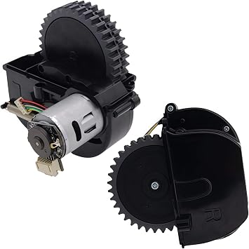 Wheel for Robot Vacuum Cleaner. Compatible for Ilife V3s Pro V5s Pro V50 V55 .Robot Vacuum Cleaner Parts Include MotorRight Wheel
