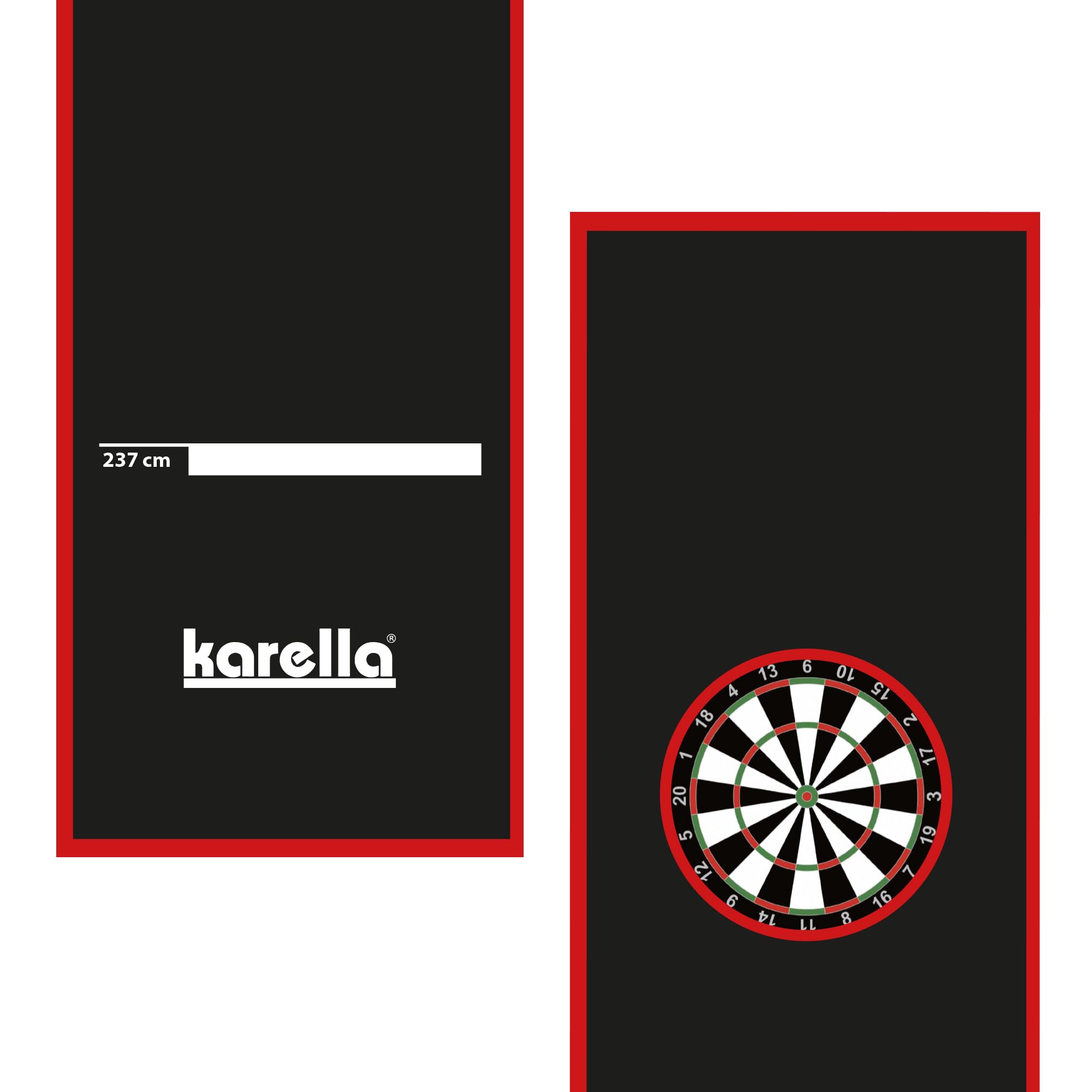 Karella 808202 Mata do rzutek Premium Welur