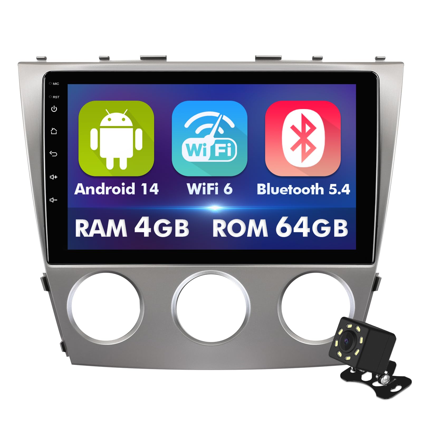 ISUDAR 10.1 Inch Car Stereo for Toyota Camry