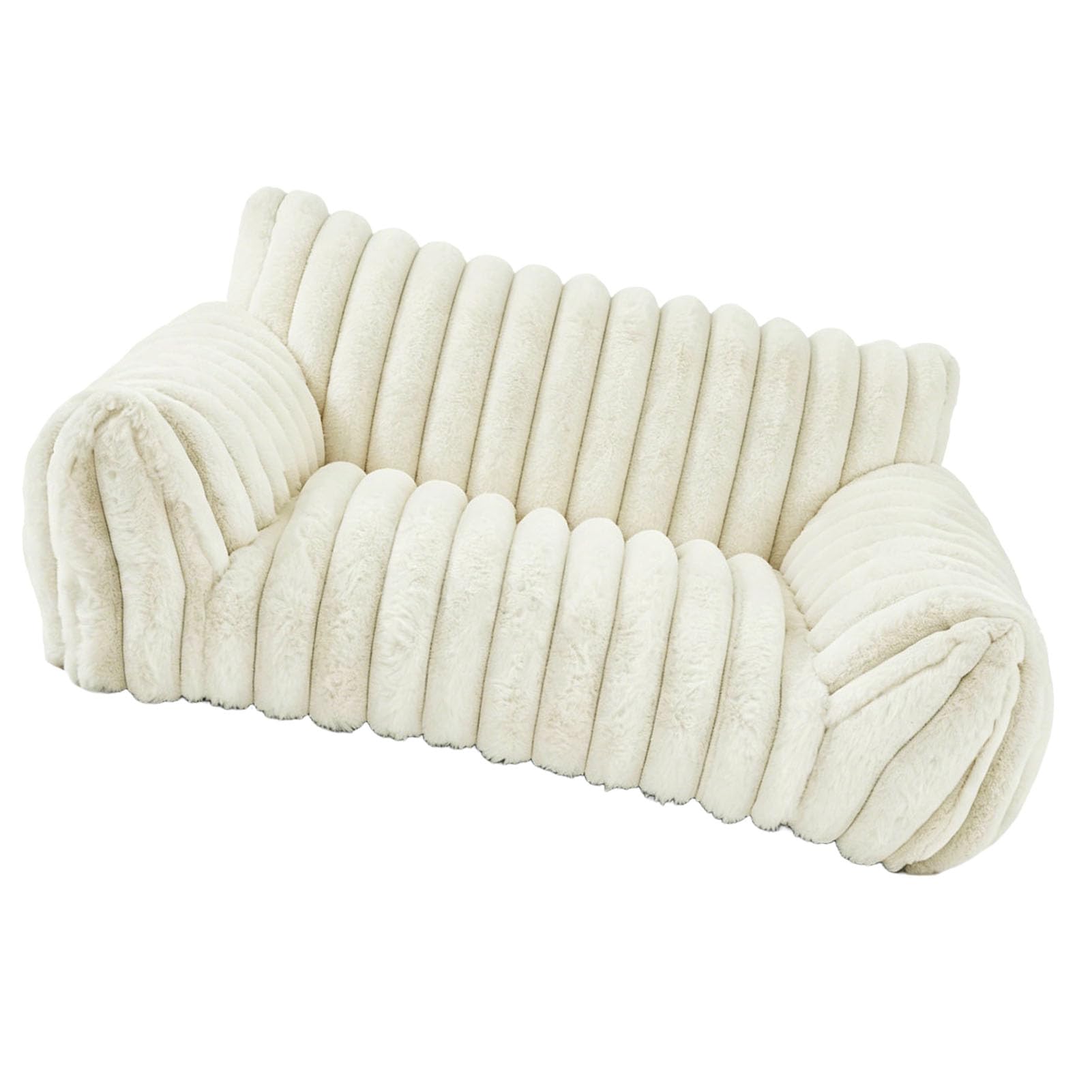 VBESTLIFE Sofá para Perros con Respaldo, Cama Cálida y Suave para Gatos, Perros Pequeños, Soporte Ergonómico, Comodidad Durante Todo el Año, Cómodo y (XS50*40 * 20cm)