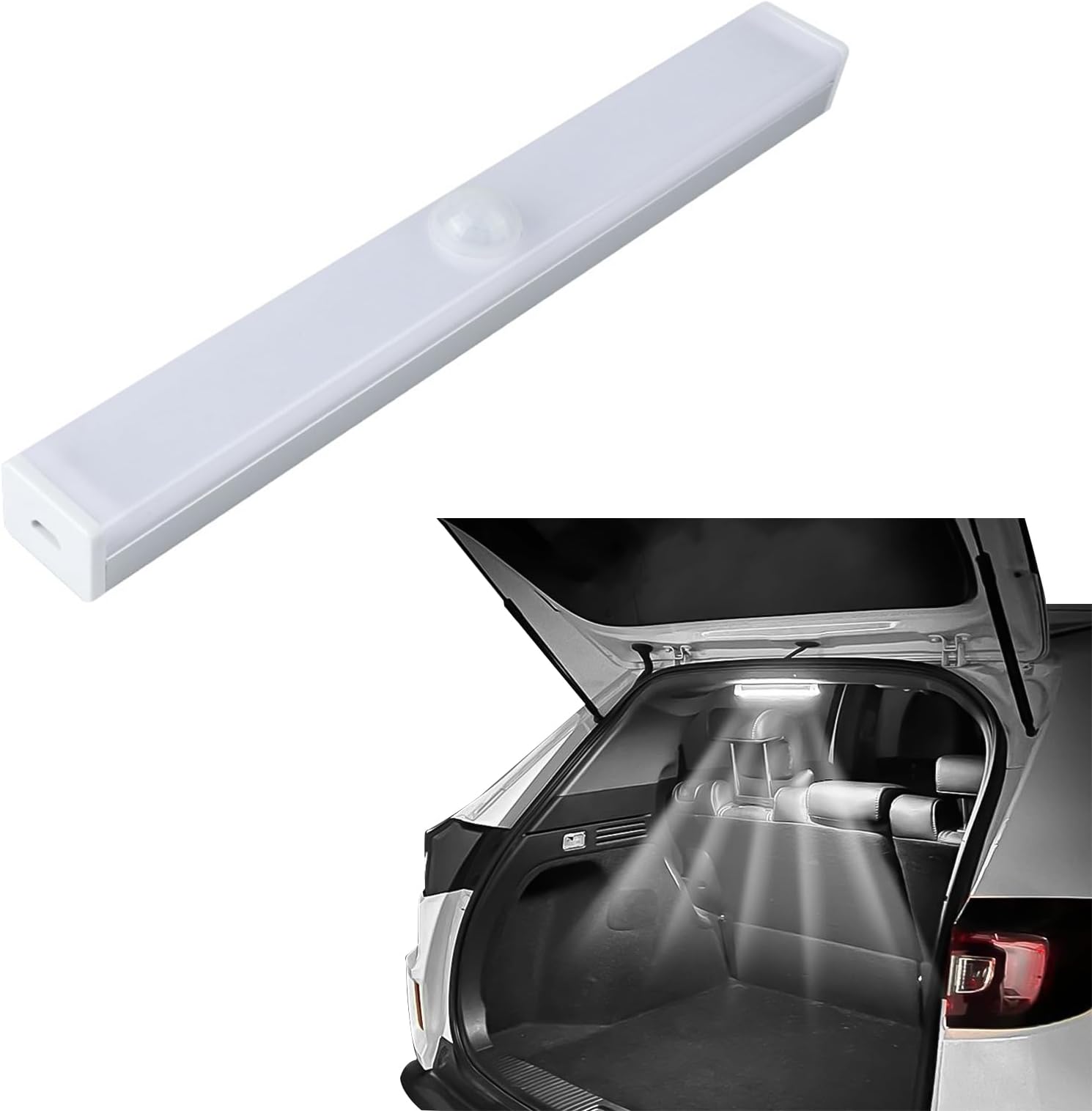 Amazon.co.jp: NORTHYUN 室内灯 led 車用 ルームランプ 車内ledライト DC12V-85V 168連40cmLED ...