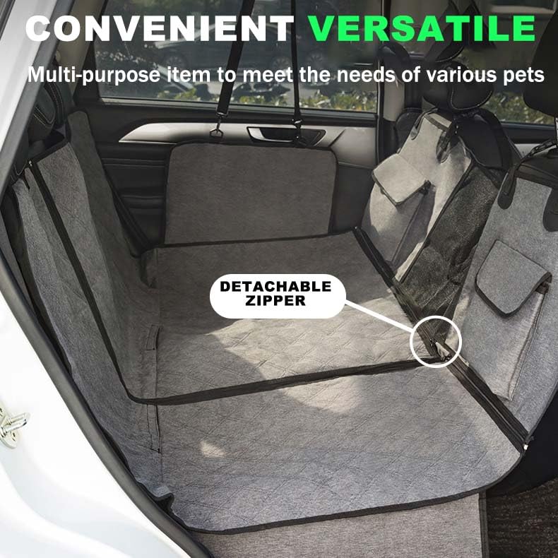 Housse protection voiture chien VW Multivan T5 siege arriere - 3