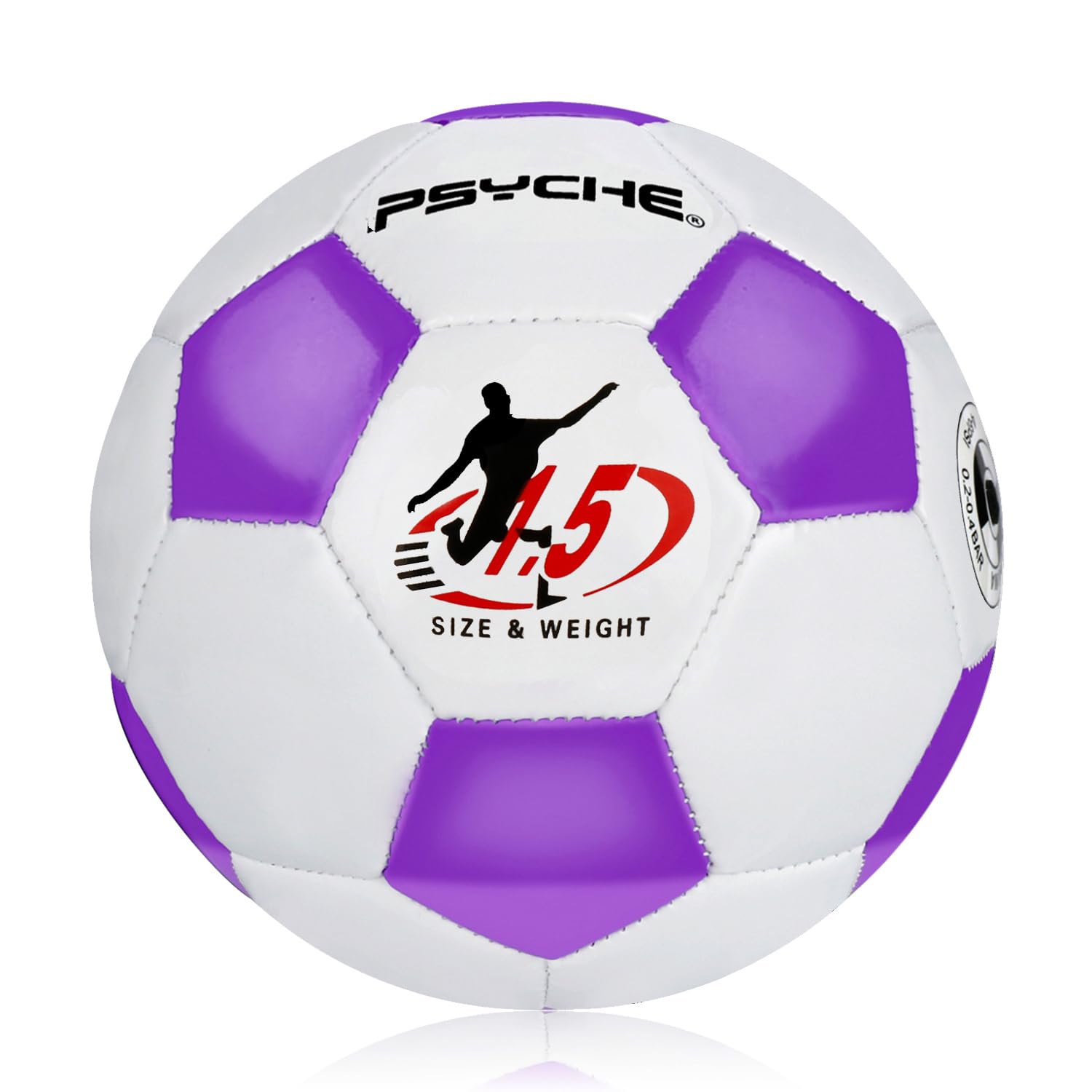 Wisdom Leaves Mini Soccer Ball for Kids/Toddlers,Small Soccer Balls Size 1.5,Baby Toy Balls for Indoor and Outdoor Play Games,Soft and Lightweight（160g）