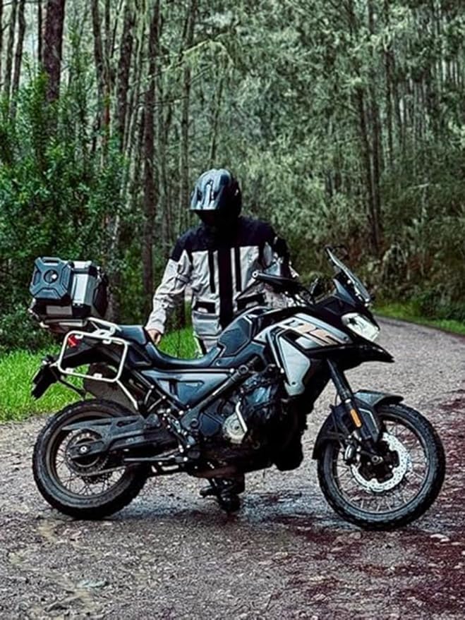 BYKR Adventure Touring Motorcycle Jacket For Men & Women Enduro Biker Textile Riding Gear CE Armored - Image 7