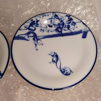 未使用   絵皿 2010 Amazon | 伊藤若冲 小皿 絵皿 | ノーブランド品 | 小皿