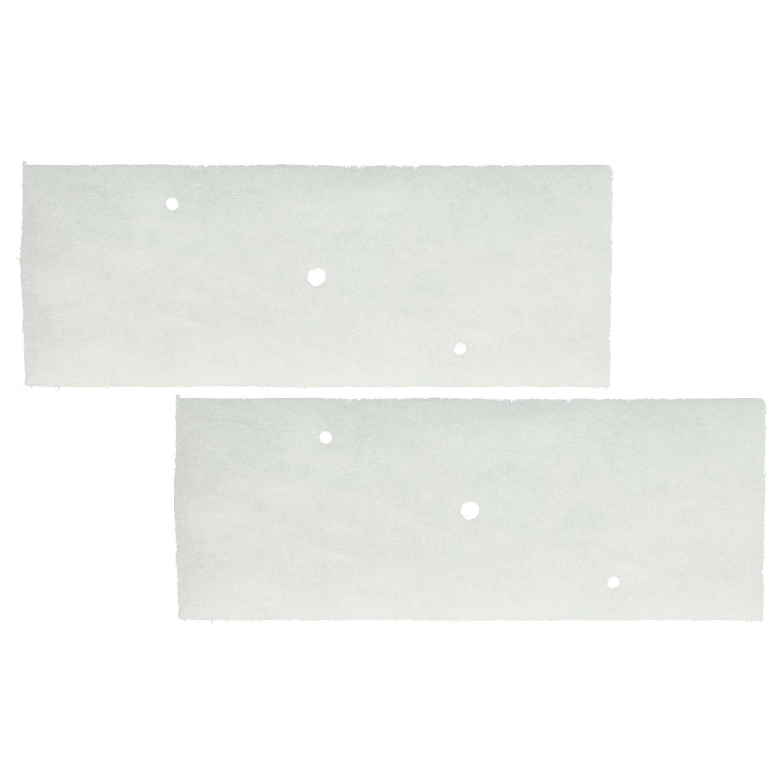vhbw 2 x filtr dokładny kompatybilny z Panasonic NH-P80S1, NH-P80G2, NH-P80G1, NH-P80 filtr zastępczy do suszarki bębnowej