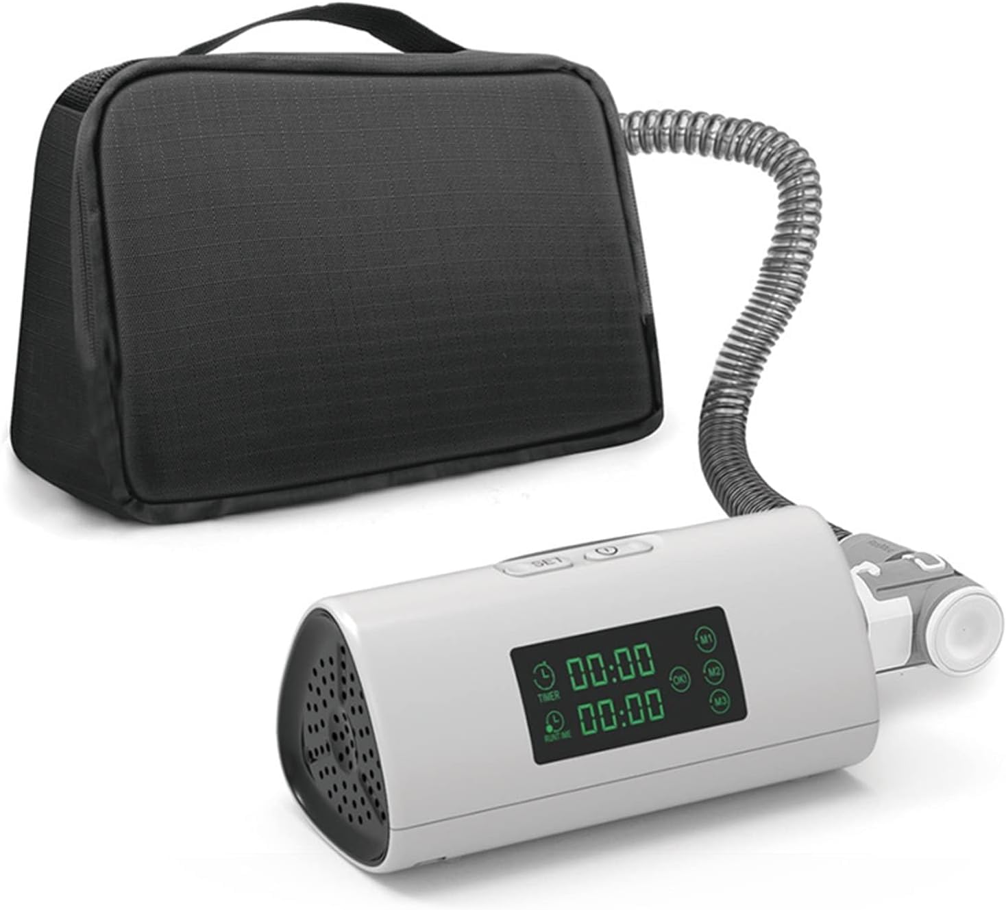 Nettoyeur Et Désinfectant CPAP Professionnel, Ventilateur À Ozone Rechargeable À 3 Modes, Stérilisateur, Machine De Nettoyage CPAP, For Machine CPAP, Tube À Air, Masque, Facile À Transporter