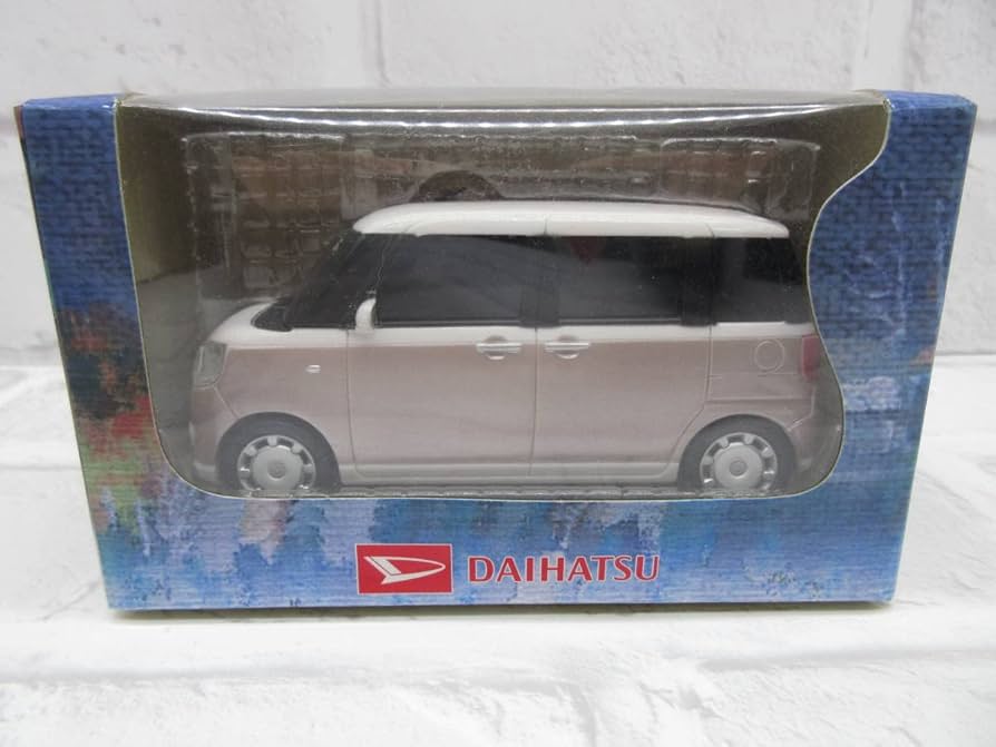【非売品】ダイハツ　初代　ムーヴキャンバス　ライトローズ　プルバックカー Amazon | ミニカー ダイハツ ムーヴキャンバス パールホワイトⅢ