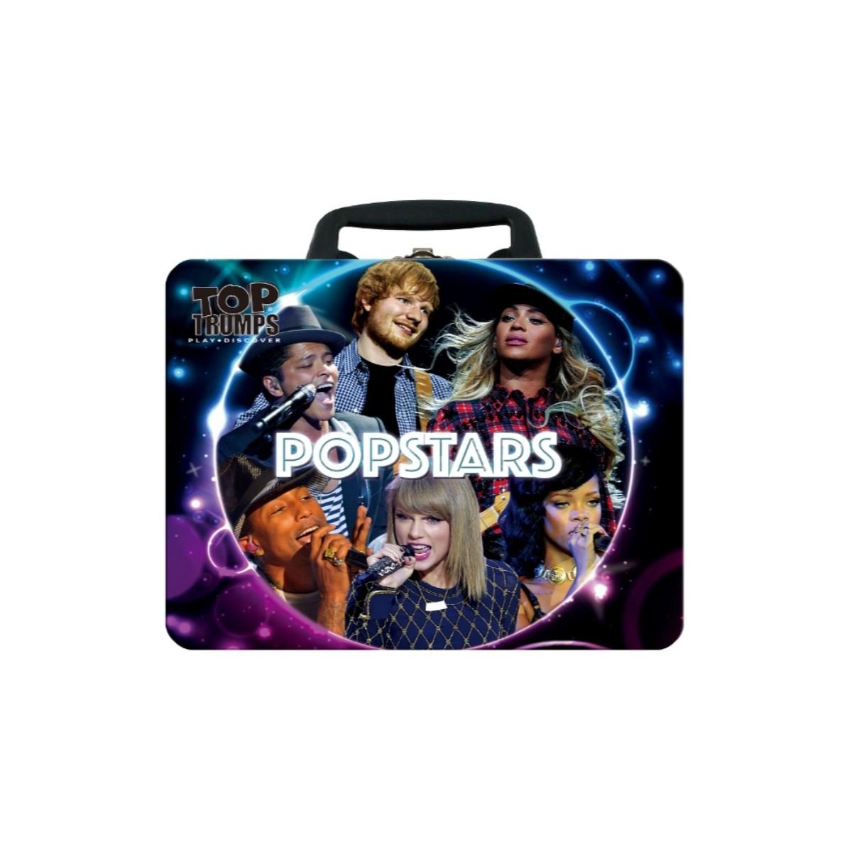 Top TrumpsPop Stars Collectors Tin Card Game