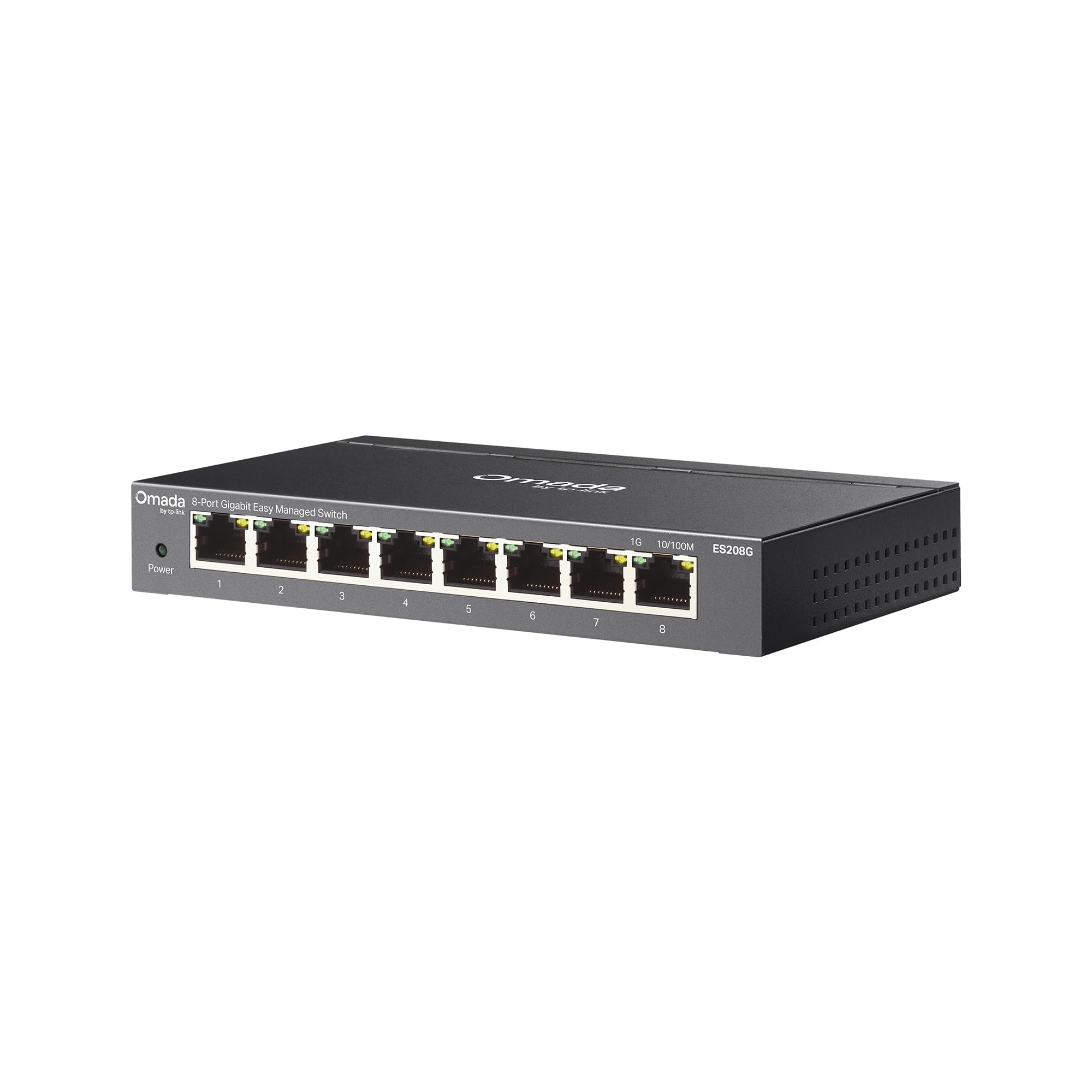 Conmutador administrado fácil Gigabit de 8 Puertos Omada