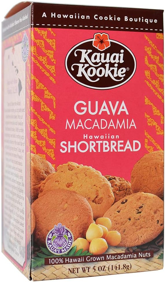 Kauai Kookie Guava Macadamia 5 Ounce by Kauai Kookie
