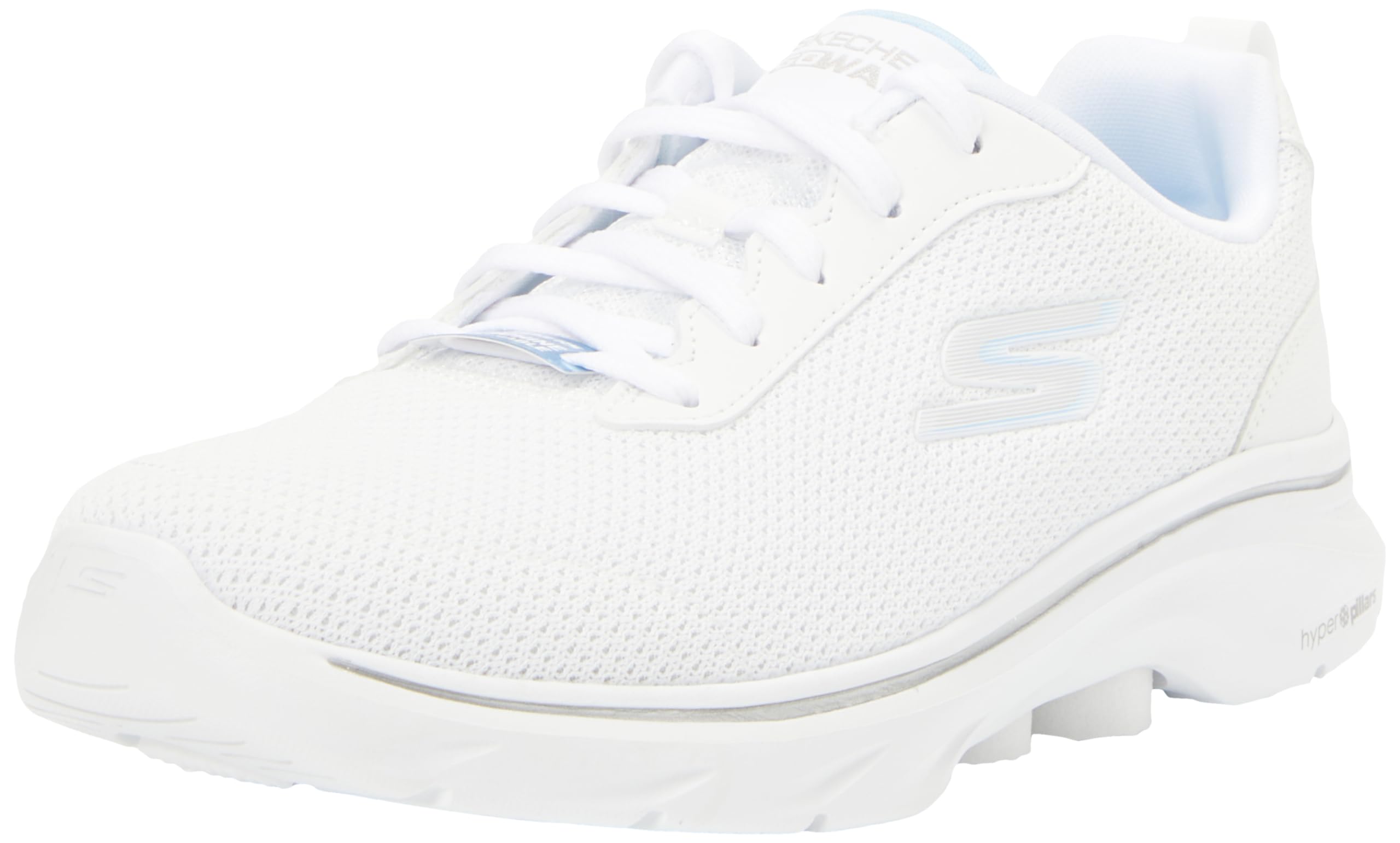 Skechers Go Walk 7 - Clear Path Athletic Walking Sneaker womens Sneaker 39 EU WHITE