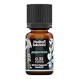 Healing Solutions Peppermint Essential Oil - 0.33 Fluid Ounces