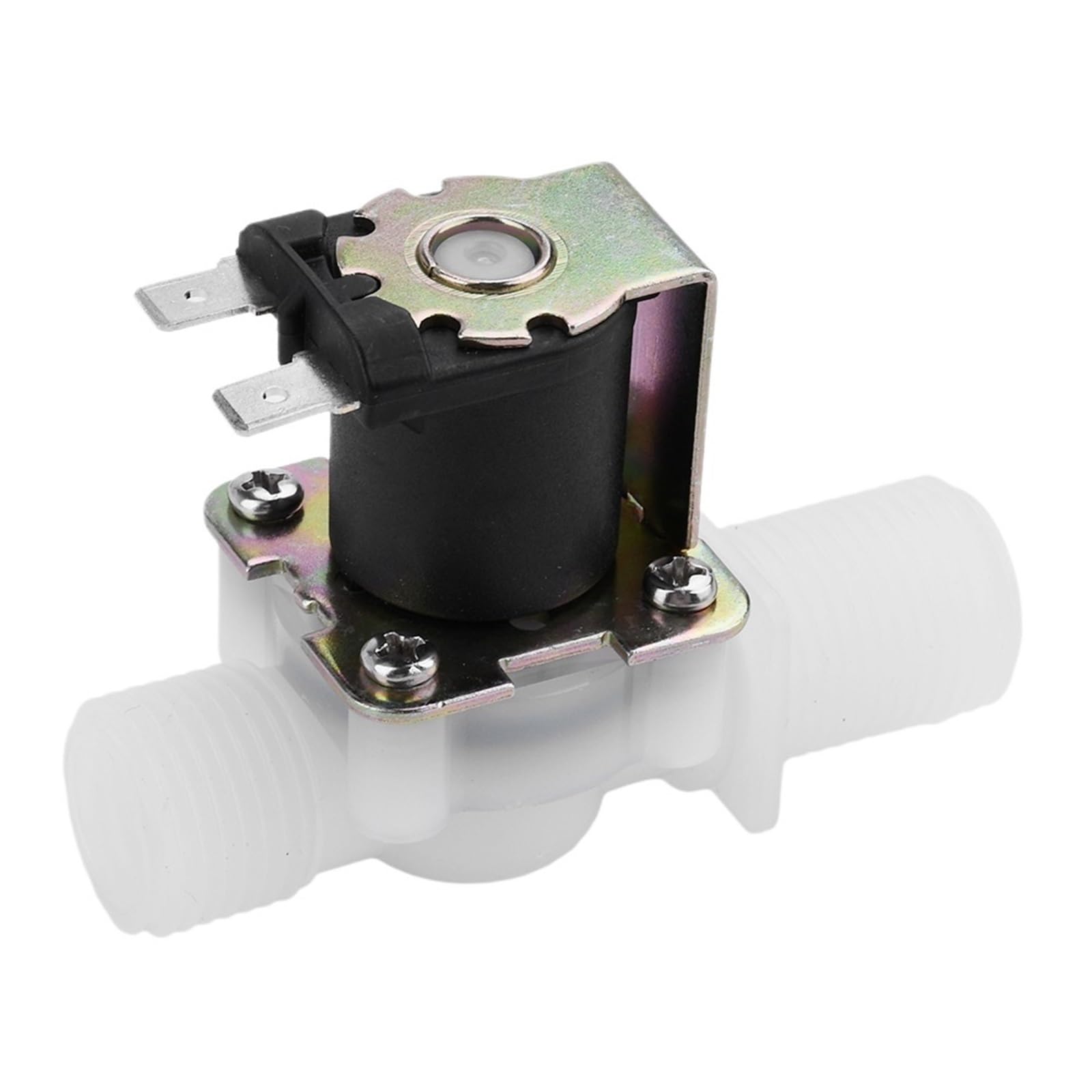 Électrovanne électrique 1/2-pouce magnétique pour bloquer le flux d'eau automatiquement