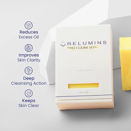 Miniatura 5 de Relumins Auténtico jabón transparente profesional con calamansi y ácido salicílico