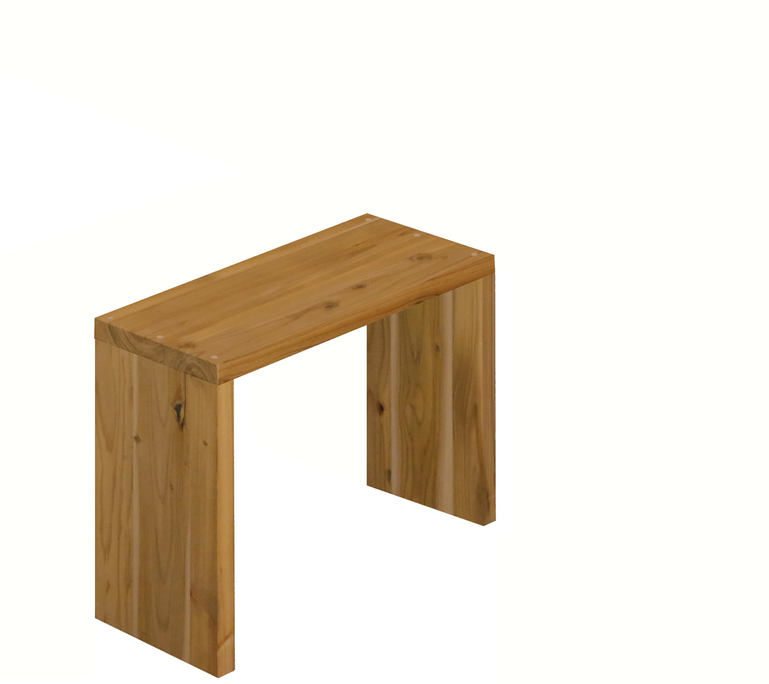 Amazon｜WOODPRO コの字 シェルフ 幅31cm 高さ36cm 奥行20cm ナッツ色