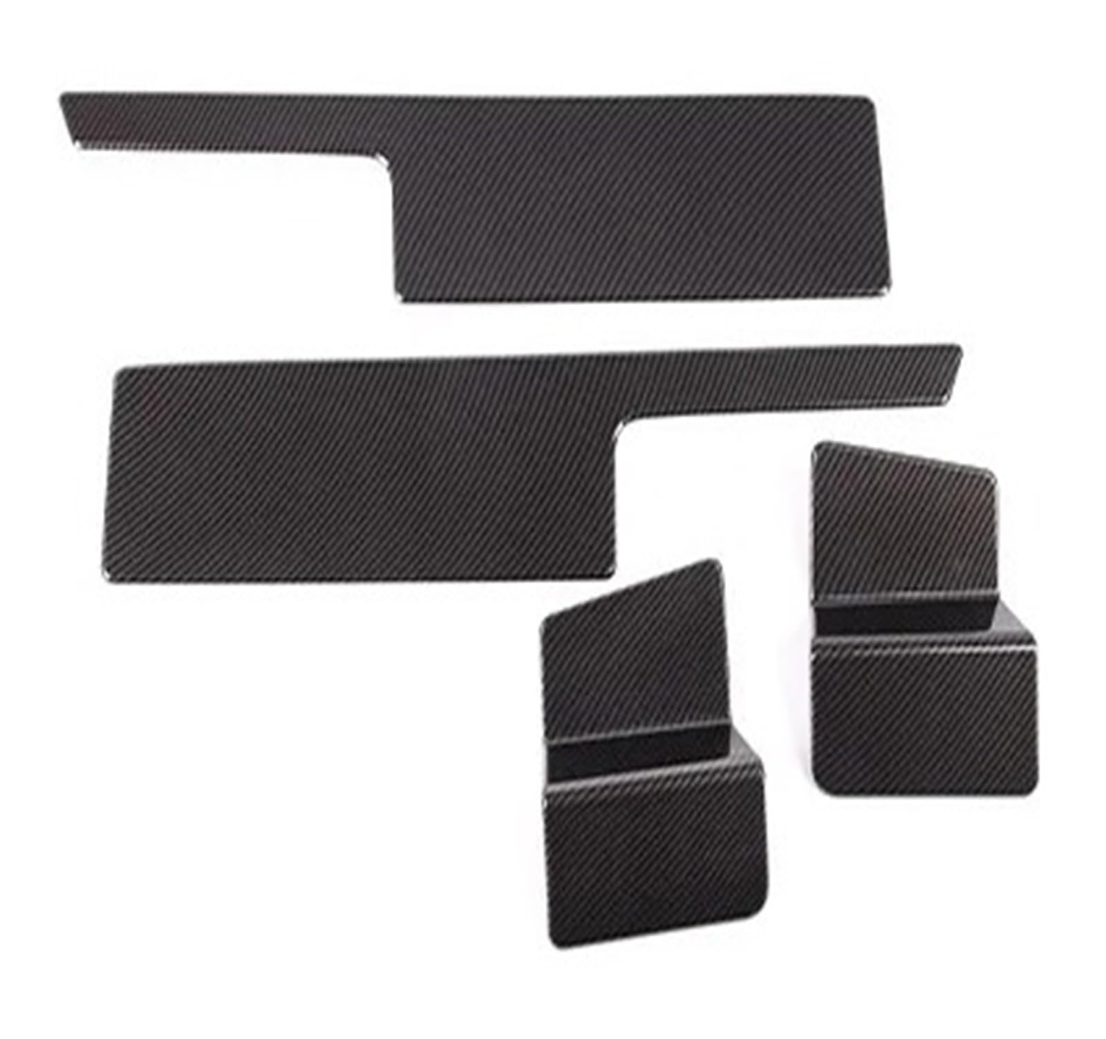Interior Mouldings for Toyota FJ for Cruiser 2007-2021 Car Glass Lift Frame Sticker Car Interior and Exterior Protection Accessories Car Accessory(I)