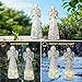 DUSVALLY Angel Statue Resin Statue Set-Angel Figurine Sculpture for Lawn & Yard, Healing Angel Gifts for Women，10 inches