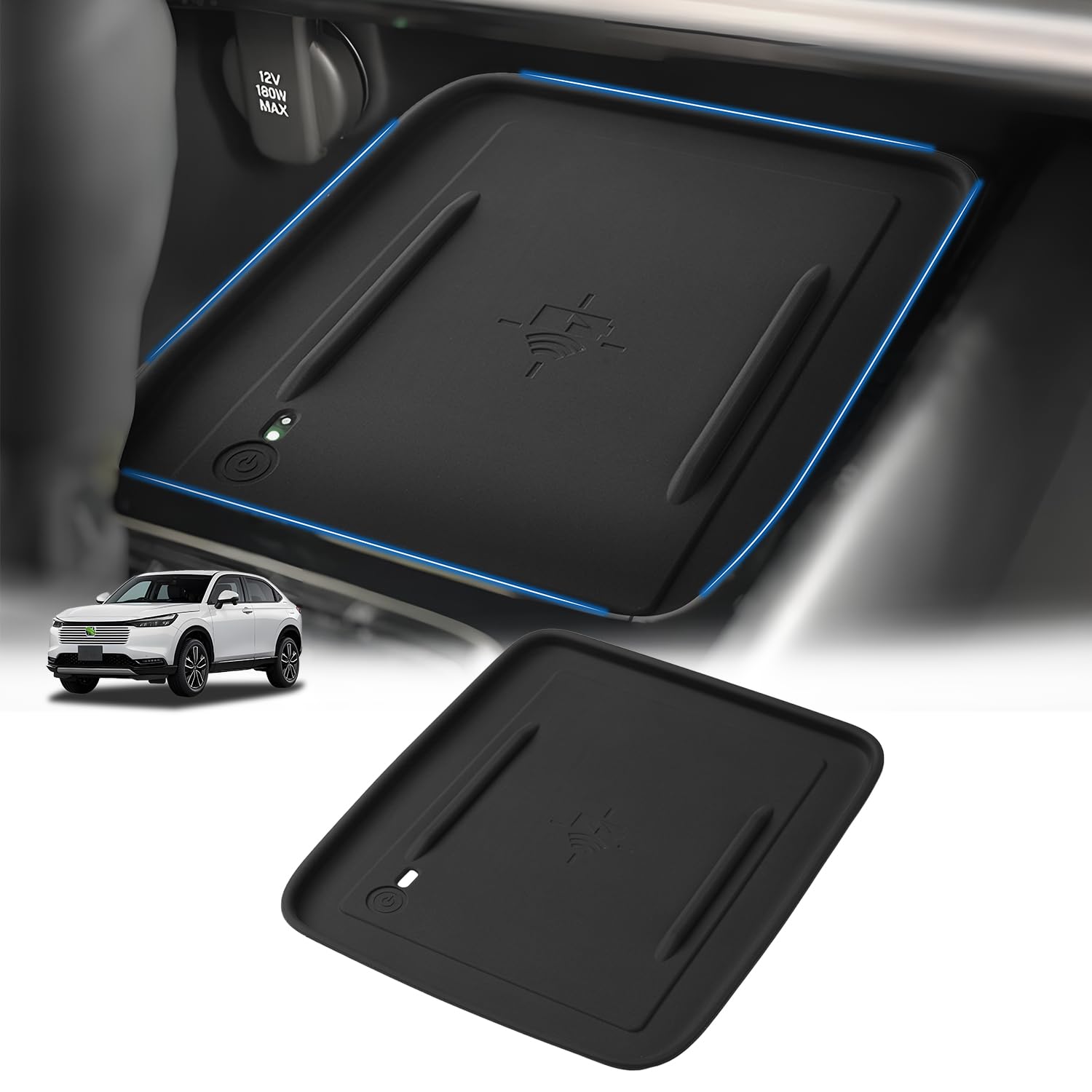 Amazon | Mozan ヴェゼル rv系 ワイヤレス充電マット 後期 RV4/5/6