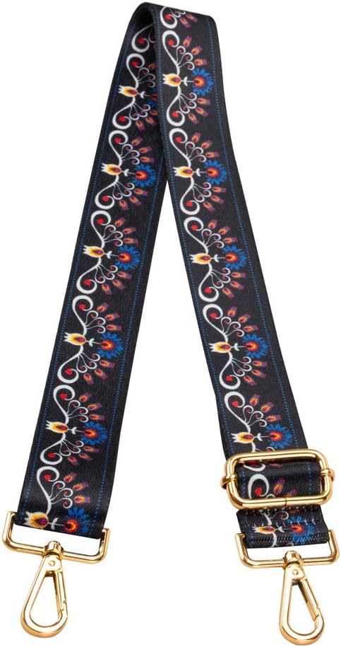 ZANQANO Crossbody Strap for Purses Replacement Adjustable Guitar Multicolor Style Handbag Straps
