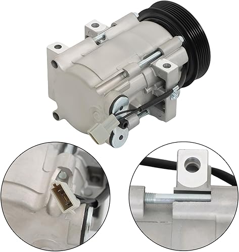 Miniatura 4 de Compresor de CA con embrague de CA CO 101640C Reemplazo para Ford Escape 3.0L 2001-2007 Reemplazo para Mazda Tribute 3.0L 2001-2006