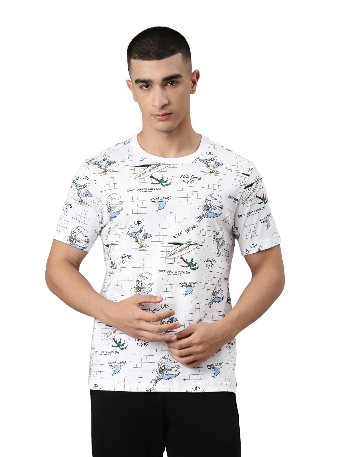 xtep Men Lgnite Youth Casual T-Shirt-picture-9