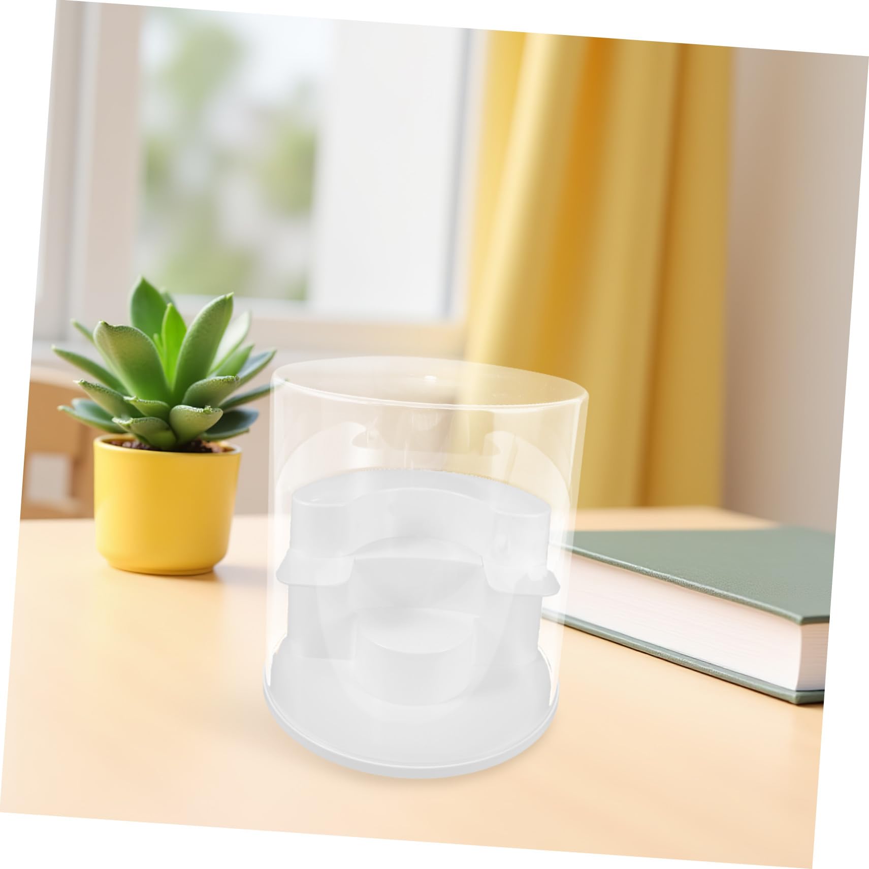 Ciieeo Transparente staubdichte Displayvitrine aus kratzfestem Kunststoff für Sammelfiguren mit modularer Anordnung einfach montierbar als Aufbewahrungsschrank für Miniaturen