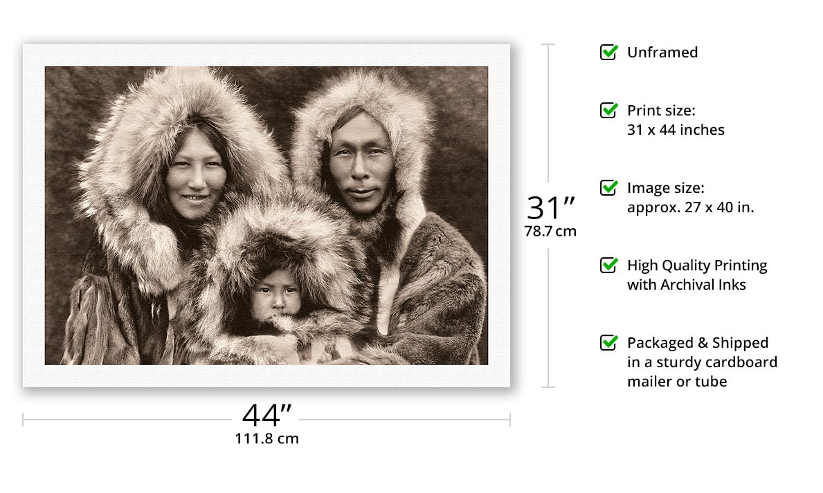 Amazon.co.jp: エスキモーファミリー - アラスカ州ノアタク州 - 北米