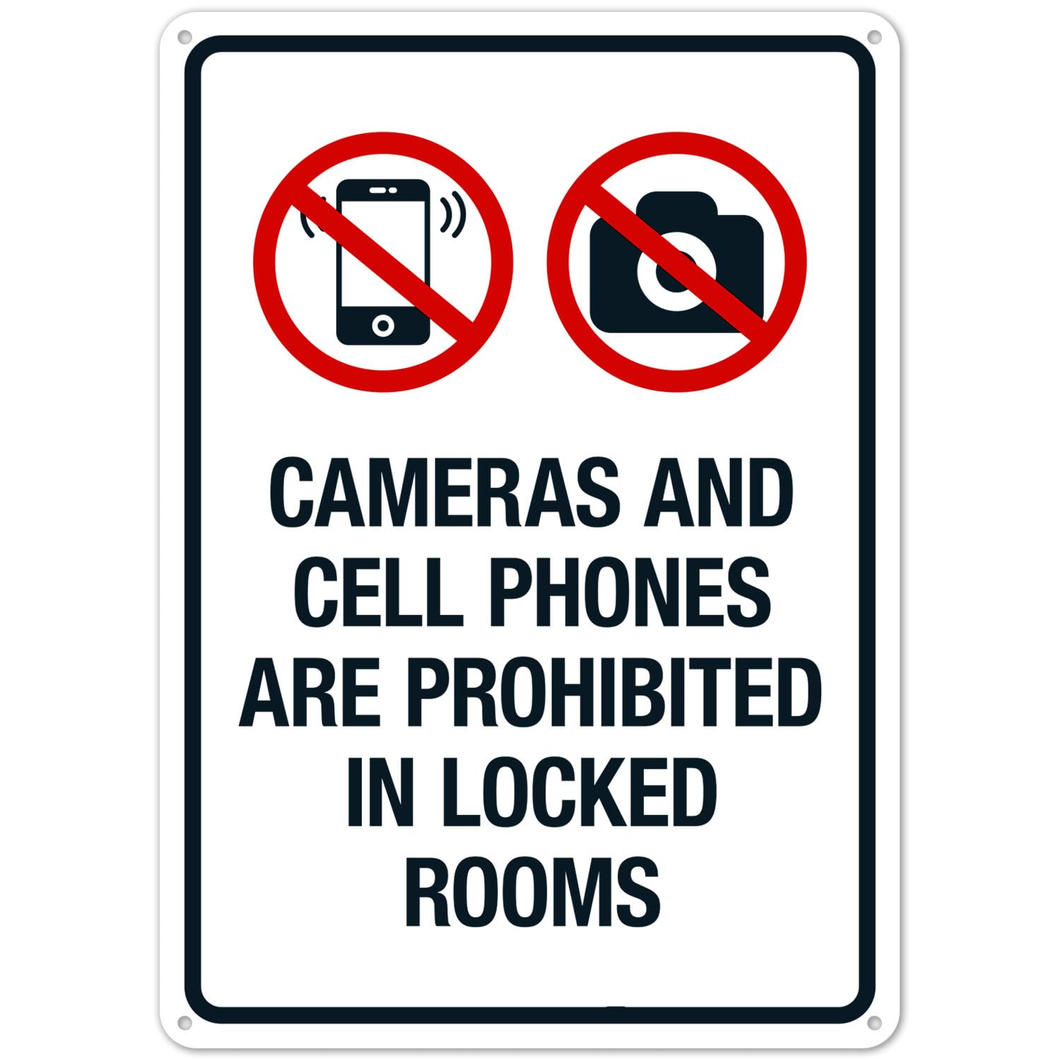 Goods Stacking Height Restriction Metal Rule Sign Warehouse Storage Area Management 12x8 Inch