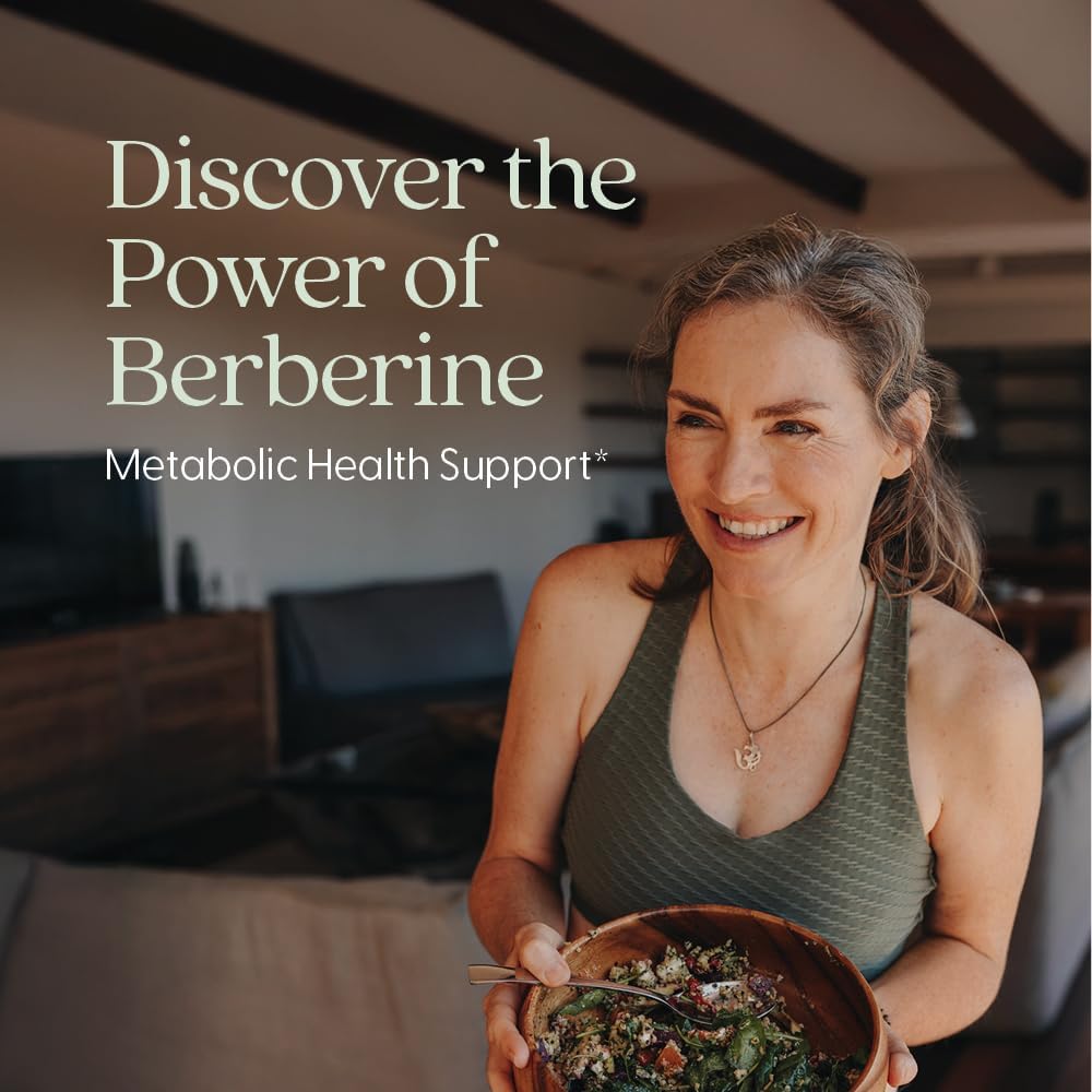 New Chapter Berberine Supplement - Super-Potent Berberine 1000 mg, 30x Concentrated Indian Barberry Extract to Support Metabolic Health + Heart Health + Glucose Support, Vegan, Gluten Free, 60 Count - Image 2