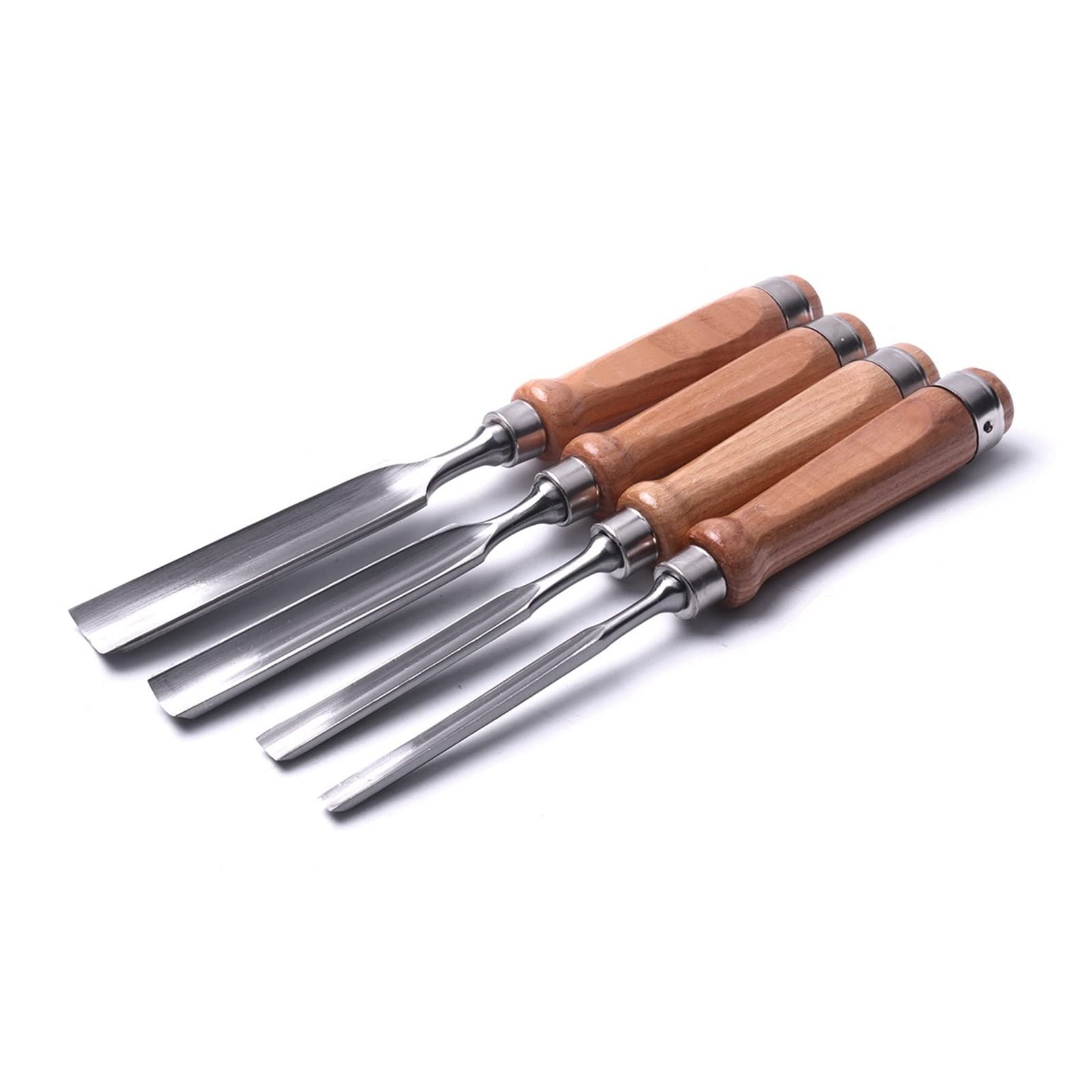 Półokrągły zestaw dłut do drewna stal chromowo-wanadowa stolarz rzeźba w drewnie dłuto dłuto DIY dłuto do obróbki drewna 8 mm 12 mm 18 mm 25 mm