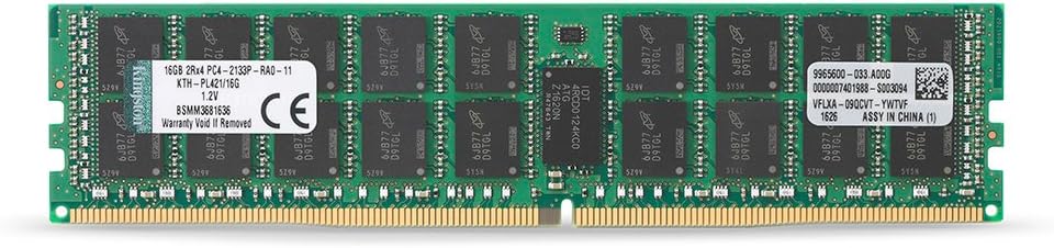 Technology 16GB DDR4 2133MHz Reg ECC Workstation Memory for Select HP Compaq KTH-PL421/16G