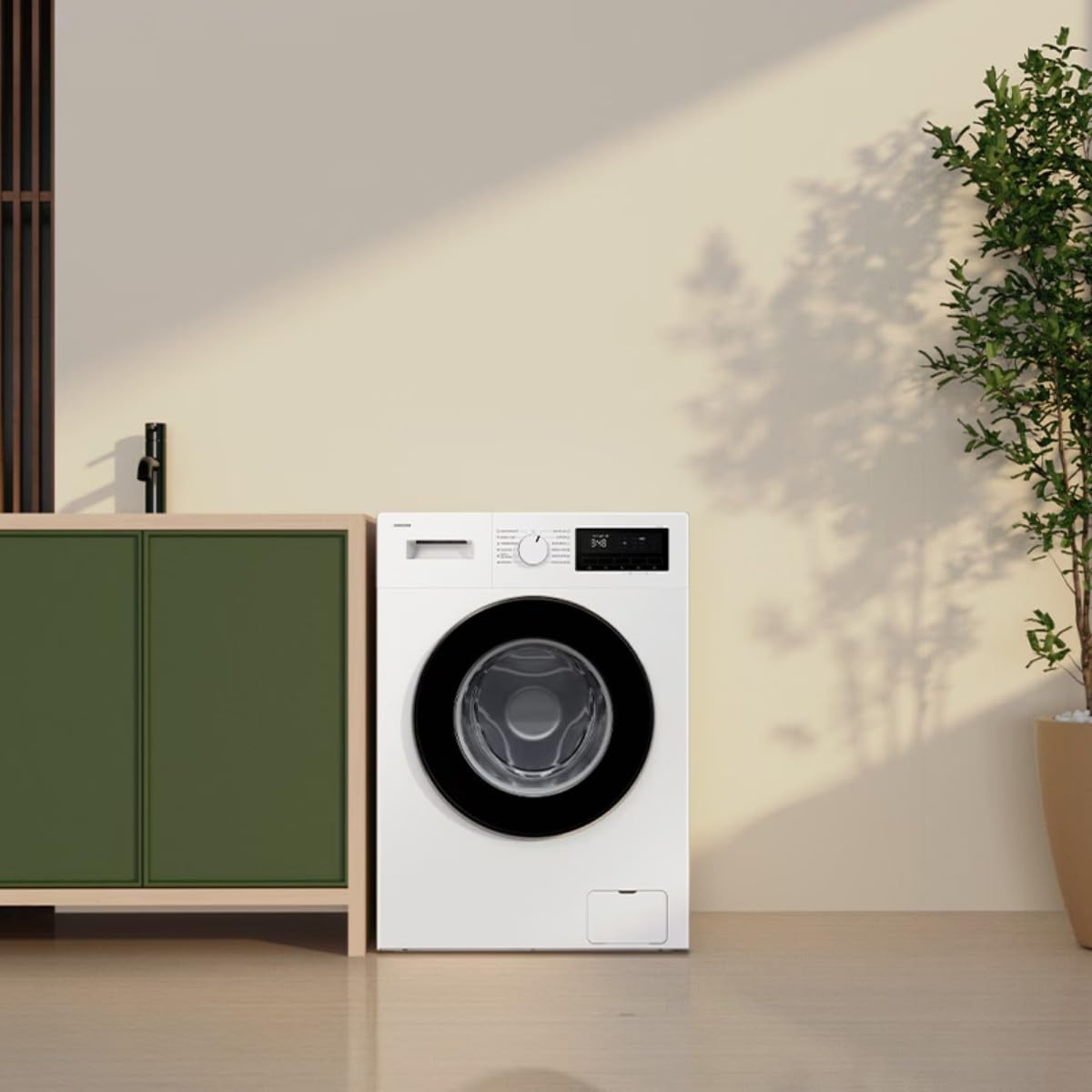 Lavadora Samsung 8Kg 1400RPM blanca - WW80FG3M05AW