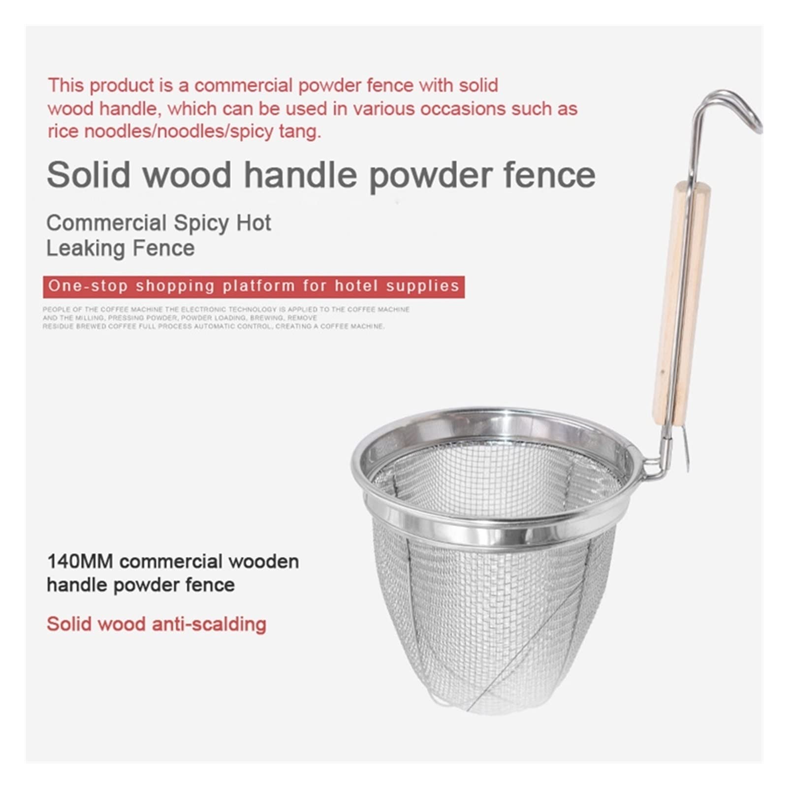 Cestello for friggere Colino in acciaio inox Scolapasta Noodle Gnocchi Cestello in rete for friggitrice Asciugatrice for patatine fritte Cestino for friggere verdure Lavello Filtro fritto Cestini for